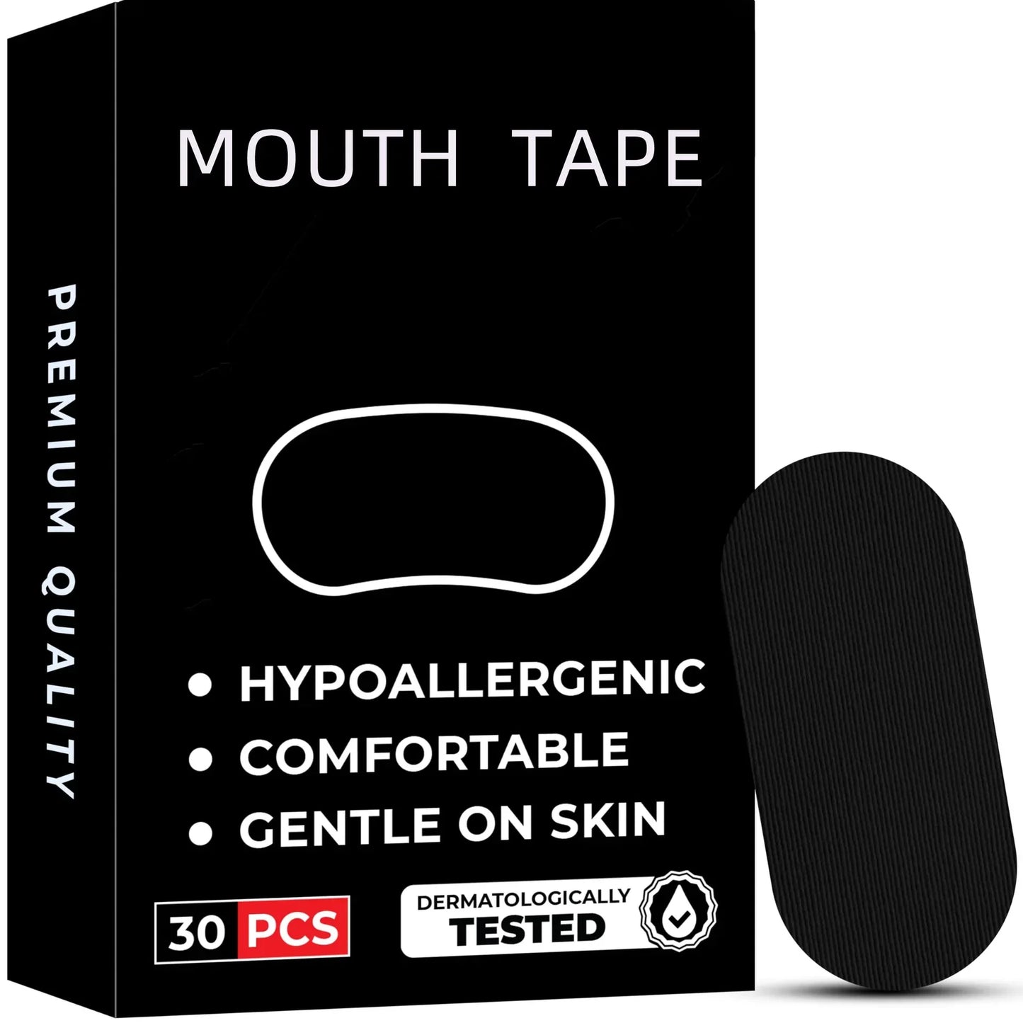 Mouth Tape – Pack de 30 o 60 Piezas para Mejorar tu Sueño y Respiración